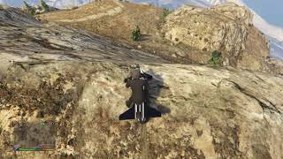 Pushing off a lady from a cliff at Mt Chiliad GTA V