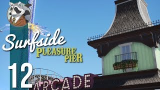 A Space-Saving Arcade | Surfside Pleasure Pier | Planet Coaster Vintage Pack #12