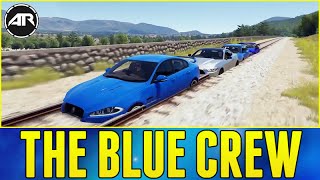 Forza Horizon 2 Online - THE BLUE CREW!!! (Out Of Map Glitch)