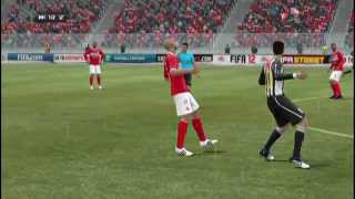 Spartak 5 (Suchy 19, Welliton 23' 70' 90', Rafael Carioca 45') Vs Santos 1 (Neymar 62')