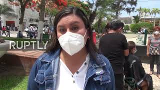Peru: Chiclayo residents donate hair to form nets for cleaning beaches from oil spill