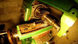 Моя мини мастерская - первая стружка на фрезерном НГФ - 110