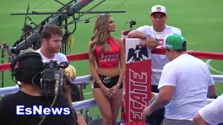 Does Canelo Look Stronger & Faster Then Before First GGG Fight EsNews Boxing