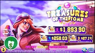 ⭐️ NEW - Treasures of the Tomb slot machine, bonus