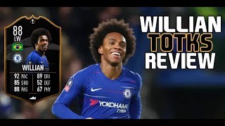 Fifa 19 88 Europa League TOTKS Willian Review (With Gameplay)