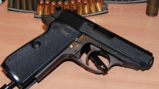 Walther PPK/S Co2 BlowBack cal. 4,5 mm BB -Slow Motion Study