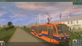 Обзор трамвая 71-407 в Trainz 2012