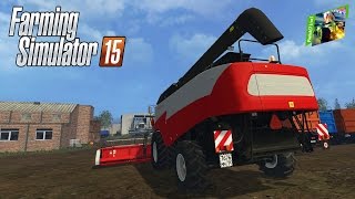 FS2015 - Один российский край - 82 - новый комбайн и продолжение уборочной!