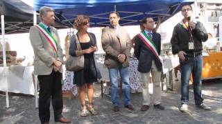 Fiera del fungo di Borgotaro sabato mattina video 17-09-2011