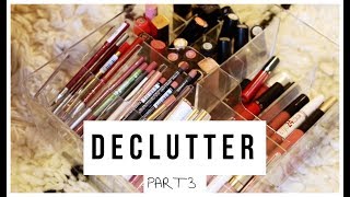 MAKEUP DECLUTTER PART 3 | LIPPENPRODUKTE