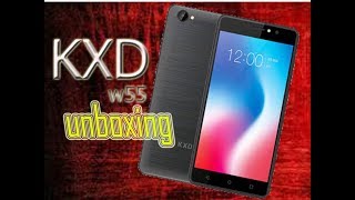unboxing KXD w55 Hd