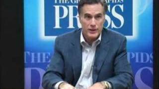 Romney on: Michigan's economy | The Grand Rapids Press