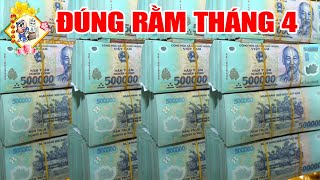 ĐÚNG RẰM T4 ÂL, 3 TUỔI NÀY 100% TRÚNG SỐ ĐỘC ĐẮC TIỀN VỀ ĐÈ NGẠT THỞ ĐỔI ĐỜI GIÀU TO NHẤT LÀNG
