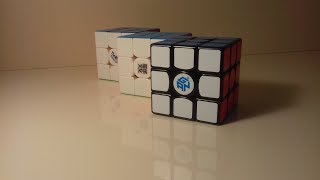 Сравнение Gan 356 Air SM, MoYu Weilong GTS V2, The Valk 3 Power M