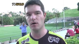 05/12/2015 Diogo Giacomini fala da estreia do Atlético no Campeonato Sub 20
