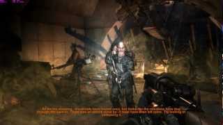 Metro 2033, "cursed" level. PC gameplay