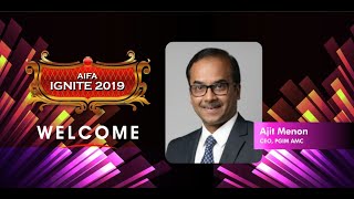 Mr Ajit Menon, CEO, PGIM AMC, AIFA IGNITE 2019