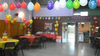 CENTROS DE MESA DE PAYASOS CON GAS HELIO POR LA PROFESORA GRACIELA SANABRIA PARA 707 EVENTOS