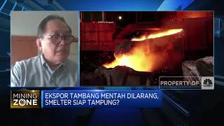Ekspor Tambang Mentah Dilarang, ESDM Pastikan Kesiapan Smelter