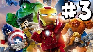 LEGO Marvel Superheroes - Part 3 - Xbox One HD Gameplay Walkthrough