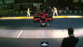20100226 ms gp Plovdiv 64 blue MONTANO Aldo ITA 15 vs HANCEANU Cosmin ROU 11 sd No