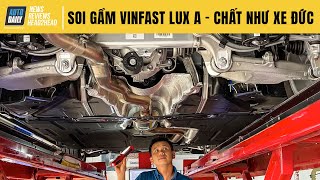 Soi gầm Vinfast Lux A 2.0 2021 - Chất như xe Đức, giá ngon: Không mua xe này thì xe nào...!