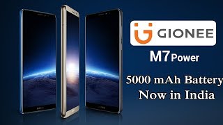 Gionee M7 Power with 5000 mAh battery now in India