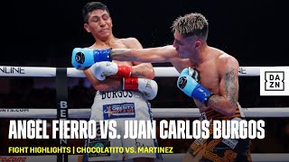 FIGHT HIGHLIGHTS | Angel Fierro vs. Juan Carlos Burgos