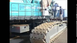 CHO THUÊ XE CẨU BÁNH XÍCH 135 TẤN HIỆU KOBELCO MODEL CKE 1350 ĐỜI 2009 GỌI 098 676 3330
