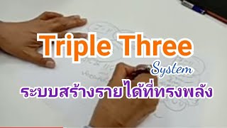 Triple Three ระบบสร้างรายได้1ปี11ล้าน..ทำได้อย่างไร? #ทริปเปิ้ลทรี1ปี11ล้าน
