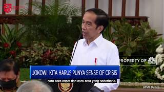 Jokowi Ingatkan Menterinya Punya Sense of Crisis