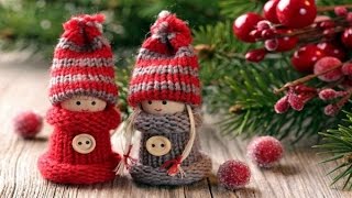 НОВОГОДНИЕ украшения из шишек. УКРАШЕНИЯ своими руками