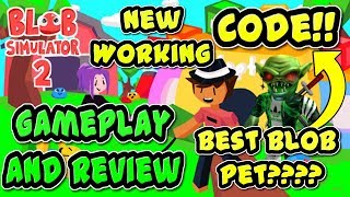 Blob Simulator 2 Code (Best Blob Pet) (Lava Area) (Roblox)