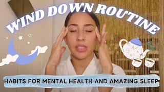 NIGHTTIME ROUTINE TO WIND DOWN | habits to relax, de-stress and disconnect