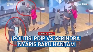 Deddy Sitorus Ribut dengan Immanuel Ebenezer di Stasiun TV