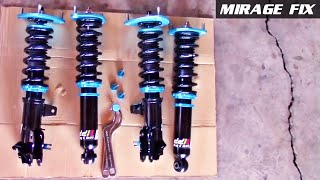 Mirage Fix 21 | Coilovers, DIY Alignment [English]