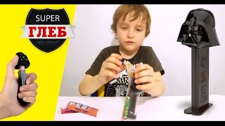Обзор игрушки PEZ Star Wars "Darth vader" / Звёздные войны - Дарт Вэйдер