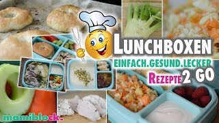 Einfache Rezepte für die Lunchbox | Monsieur Cuisine | mamiblock