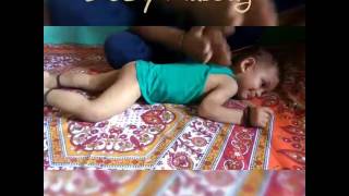 Baby massage Rivansh