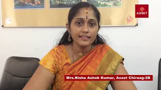 Mrs. Nisha Ashok Kumar, Asset Chiraag 2B