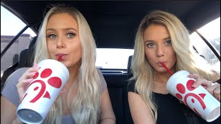 MARLI AND ME MUKBANG/OUR CRAZY COLLEGE STORIES