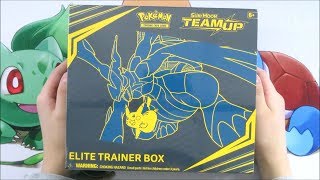 Pokemon TCG Opening Team Up Elite Trainer Box