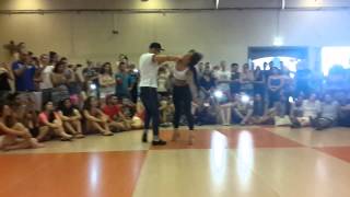 Daniel and desiree Bachata Sensual israel congress 2015 "Crazy in love"