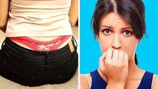 34 HACKS FOR EMBARRASSING MOMENTS