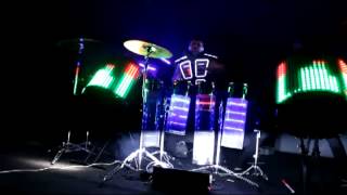 Rhythmmen drum show live in Atmasfera.