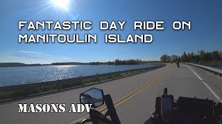 Manitoulin loop. The ride to the camp. 2019 | Masons ADV | KLR 650