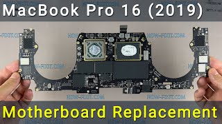 MacBook Pro 16 2019 Motherboard Replacement