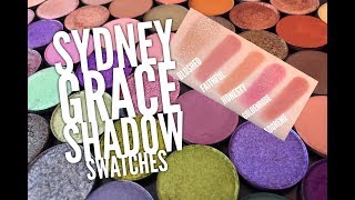 My Sydney Grace Shadow Swatches