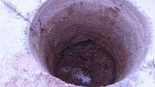 неудачное углубление,но удачный новый колодец #5