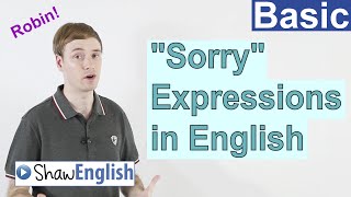 How to Express 'Sorry' in English